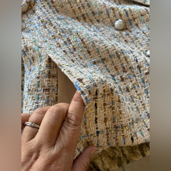 Women’s Six/Fifty - Katy Tweed Textured Blazer - Picture 12 of 15